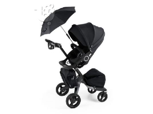 PoulaTo: Stokke Xplory καροτσάκι True Black Καροτσάκια Limited Edition